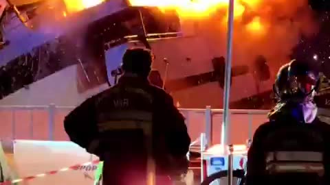 Impactante video: incendio consume uno de los yates más exclusivos del mundo
