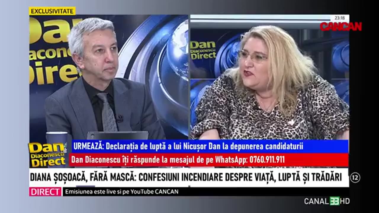 DAN DIACONESCU DIRECT | Invitată: Diana Șoșoacă - 07 martie 2025 - ora 19:58