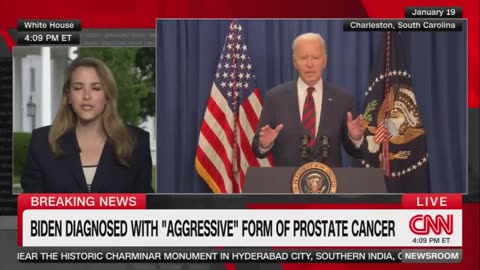 Joe Biden has just announced that he has been diagnosed with an aggressive form of prostate cancer.