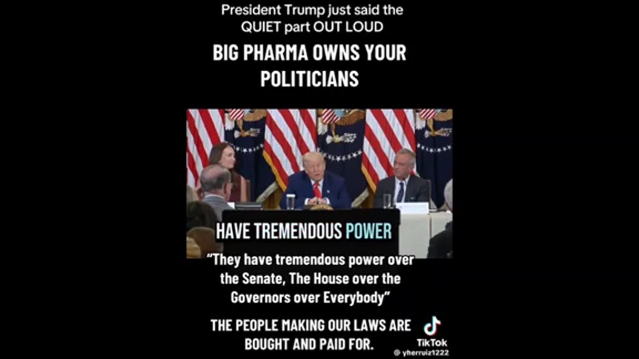 Trump on Pharma companies ..