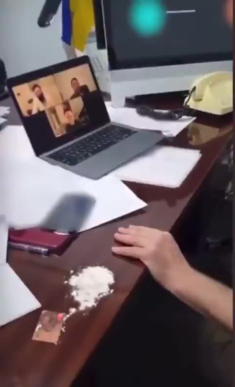 Cocaine? Ukraine. Zelansky