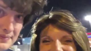 ActionMan Kisses Mom Goodbye After Spending a Day Together