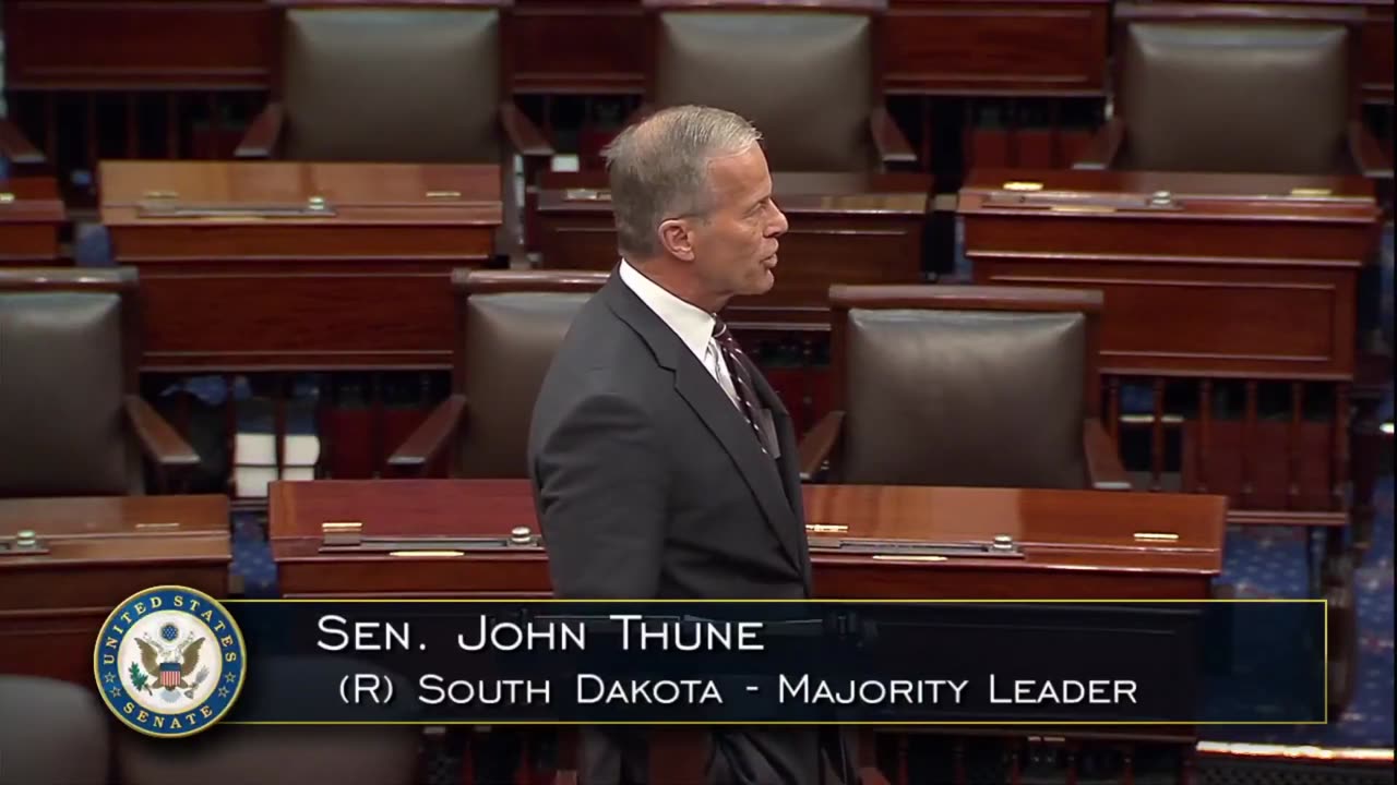 Sen Thune "WE'VE TRIED TO DO THAT 13 TIMES! You voted NO, 13 TIMES!"