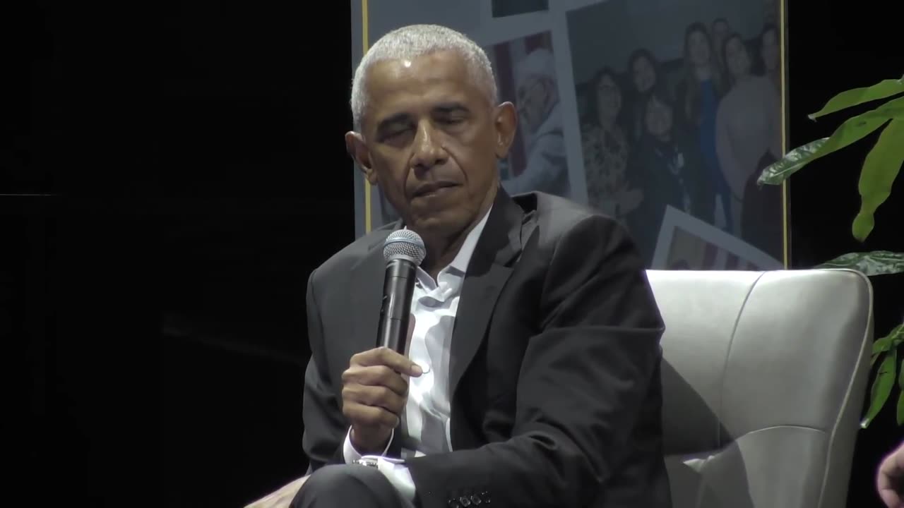 Obama Says Charlie Kirk Was 'Wrong,' Crowd Claps