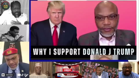 2017 Nnamdi Kanu Prophesied Trump as Biafra's Savior Against Genocide; 2025 Fulfillment