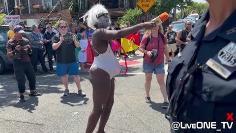 NEW YORK CITY POLITICS are INSANITY !! ZOHRAN FANS CLASH WITH PROTESTORS