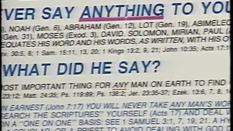 Peter Ruckman - Search For Absolute Truth, Part 2