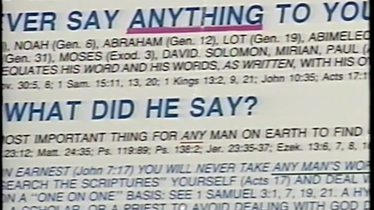 Peter Ruckman - Search For Absolute Truth, Part 2