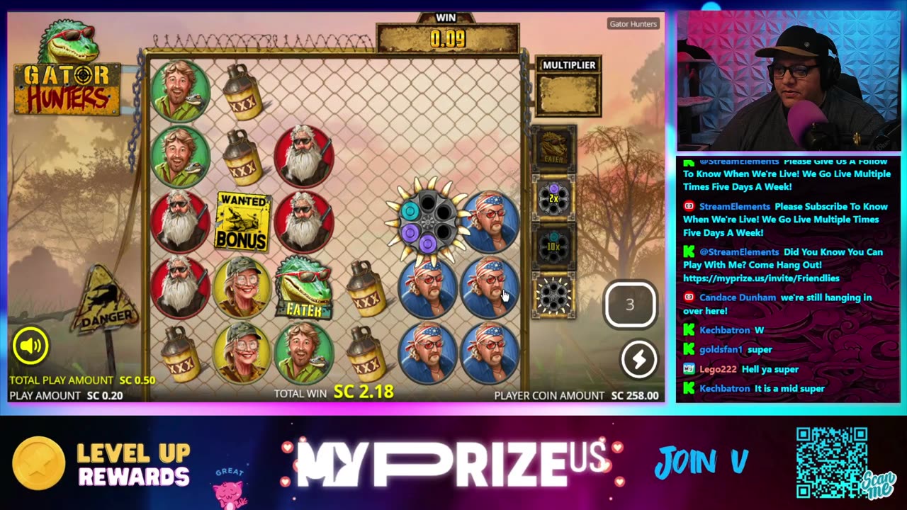 Live On Myprize! You Can Play Along!