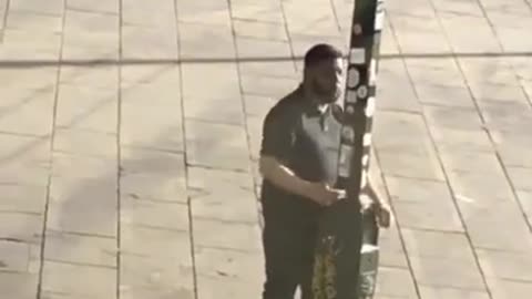 In Europe, even street lamps are not safe.