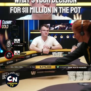 Take a second before answering