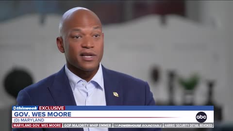 'They are picking up trash': MD gov. fact checks ABC host on Trump's DC 'crackdown'