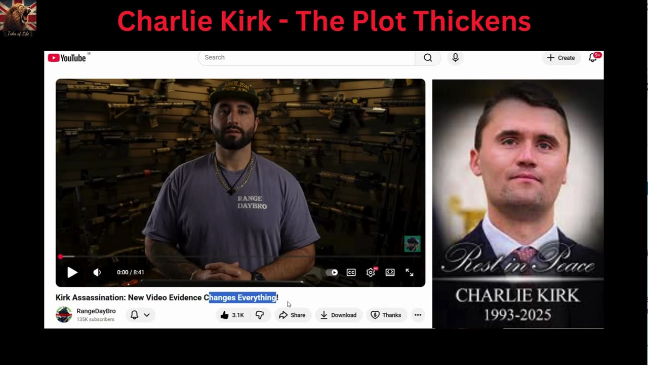 Charlie Kirk - The Plot Thickens