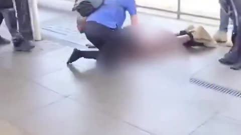 GOOD! FINALLY REAL MEN STEPPING UP TO HANDLE A DEMON POSSESSED MENTALLY ILL PERSON!