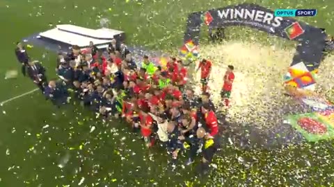 TROPHY LIFE: Portugal claim UEFA National league glory for three seconds time
