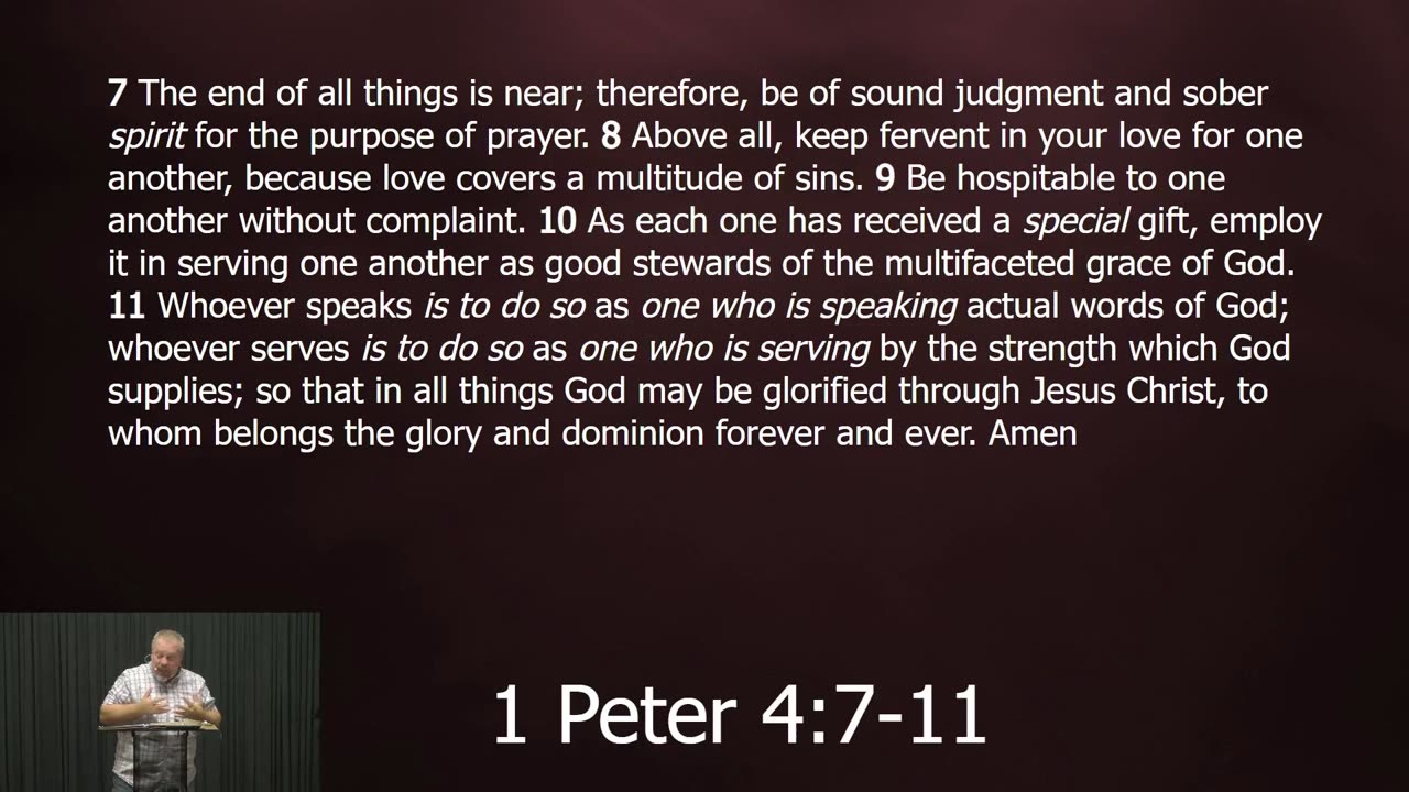 Live a Biblical life.