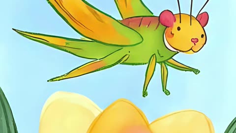 Dancing grasshopper