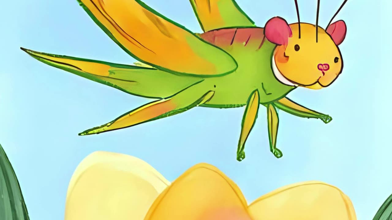 Dancing grasshopper