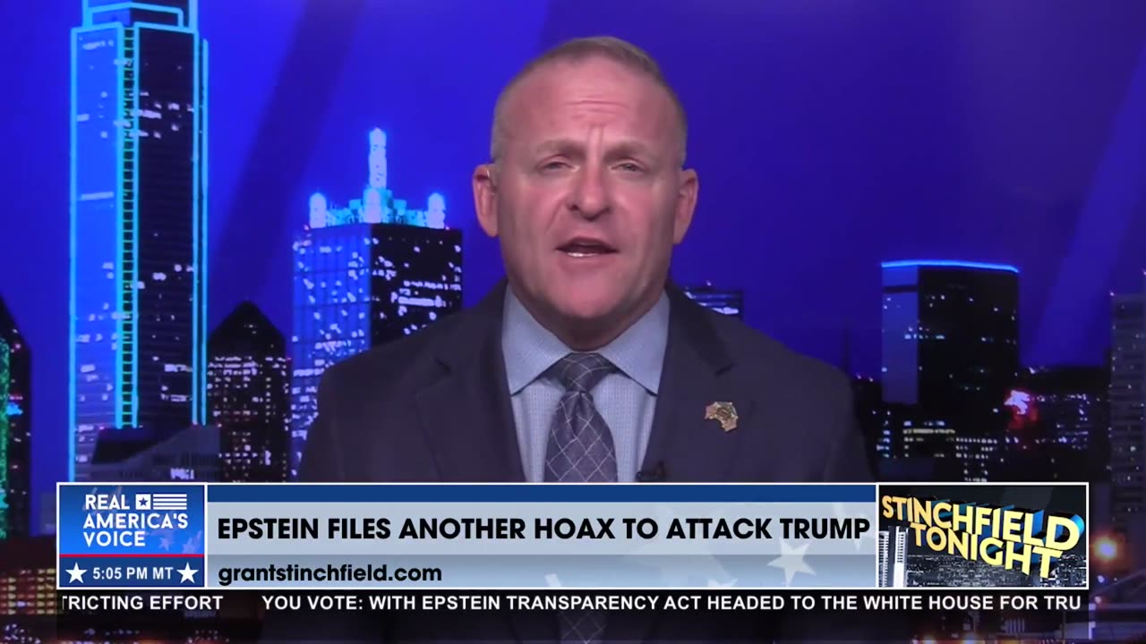 “THE HOUSE AND THE SENATE HAVE BOTH VOTED TO RELEASE THE EPSTEIN FILES.”