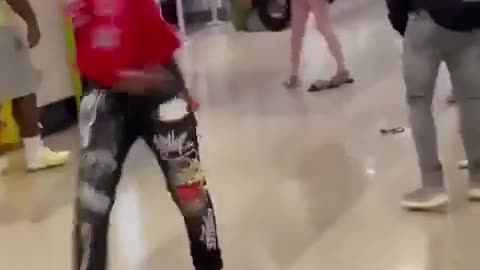 fighting at Minneapolis Airport