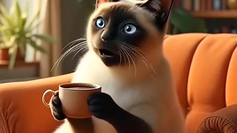 #ia #cat #cafe #engraçado