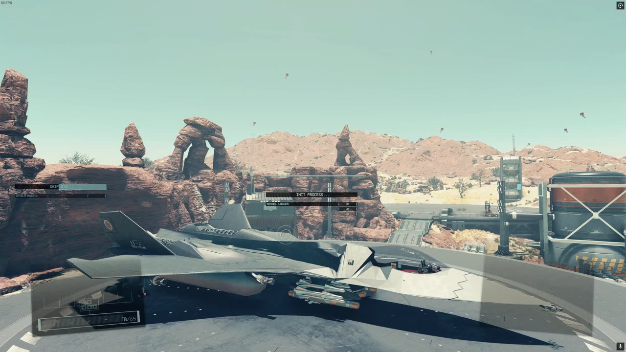 Test Flight of the Saker Falcon