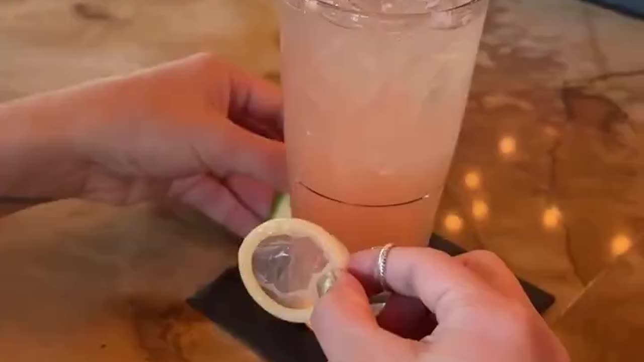 Interesting method to protect your drink from being spiked