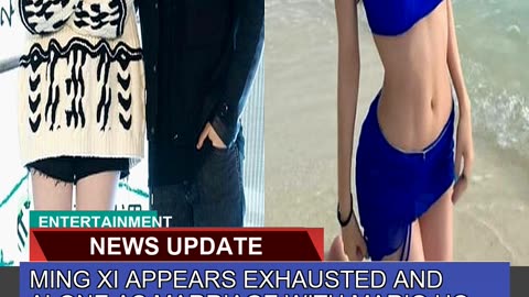 Ming Xi Appears Exhausted and Alone as Marriage Wi