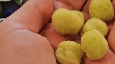 Vlasic Dill Pickle Balls - Dill Pickle Corn Puffs #food #snacks #tastetest #pickle #dill #dillpickle