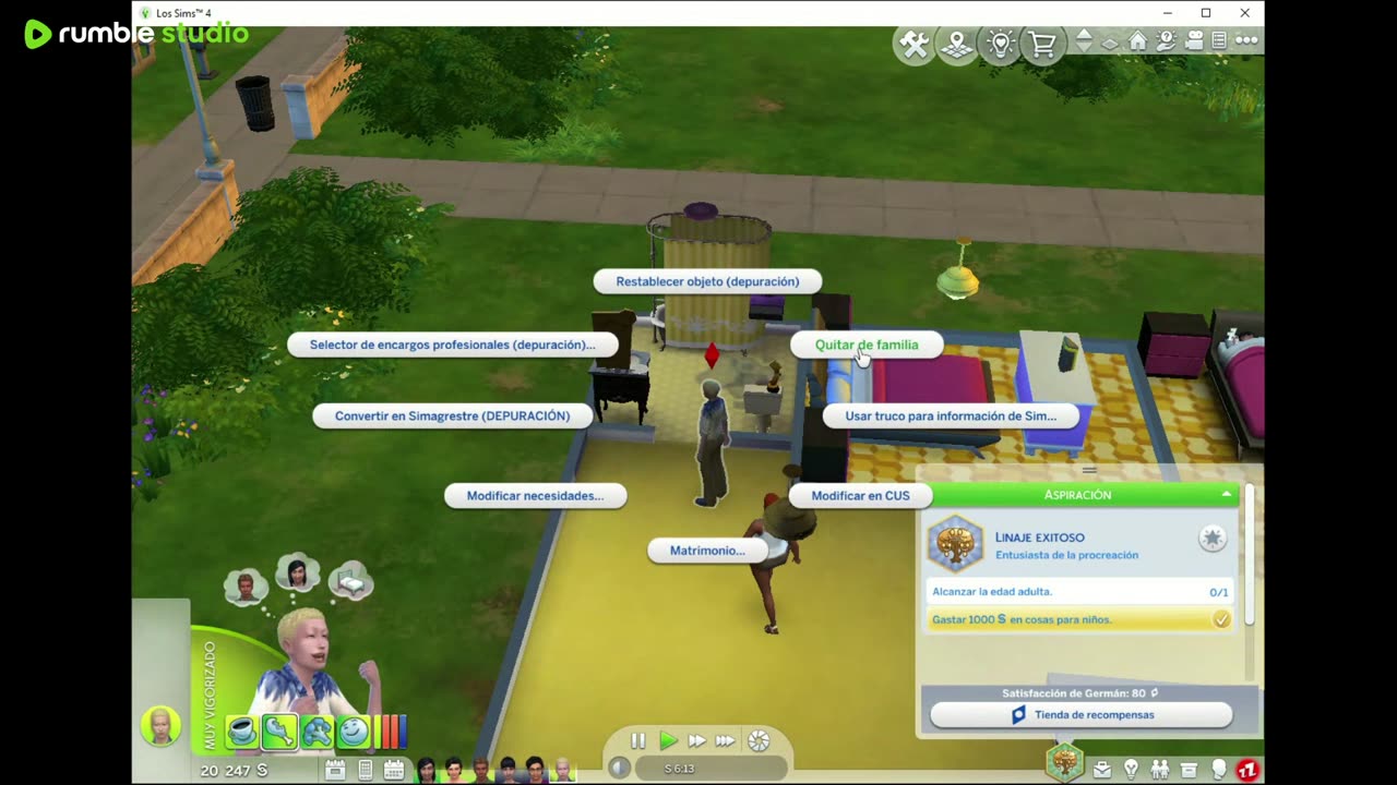 Sims 4 reto florear sim