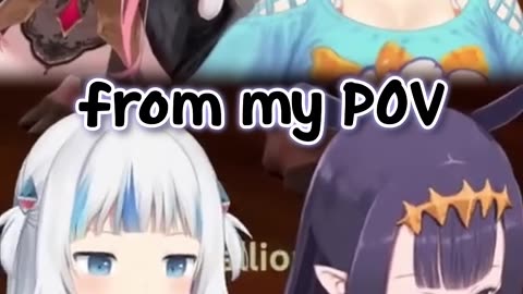 Gura’s Spicy Comment Instantly Shut Down by Kiara’s Genmate Move[Hololive Gura Calliope Kiara Ina]