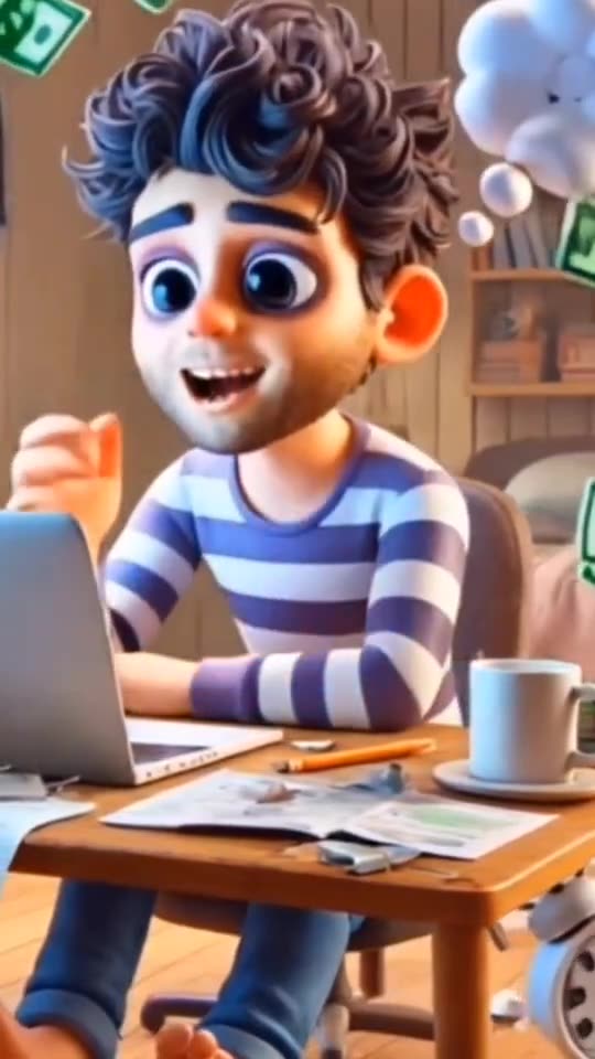 original 3D animated characters