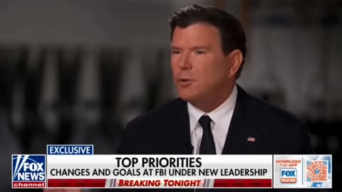 FBI Director Kash Patel and Brett Baier (FoxNews) Talks About James Comey's Shell Joke