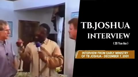 TB Joshua interviewed