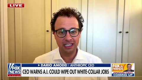 The CEO fears that AI might lead to "serious employment."