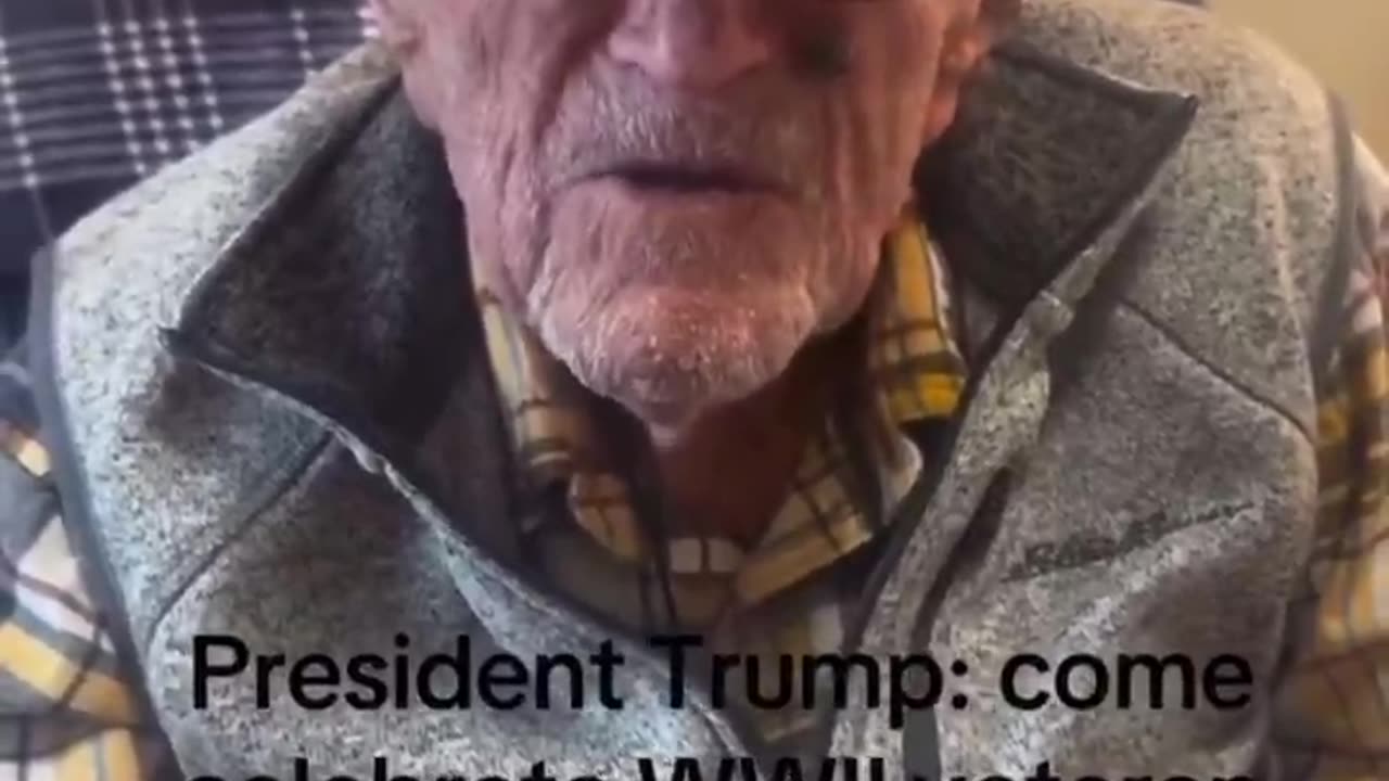 Soon-To-Be 104-Year-Old WW2 Veteran Invites President Trump To His Upcoming Birthday Party