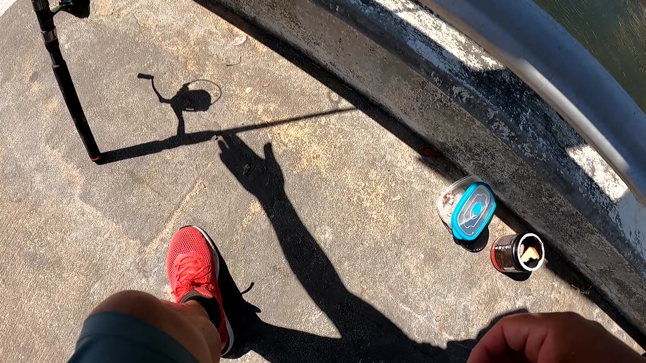 Florida: Fishing off the bridge