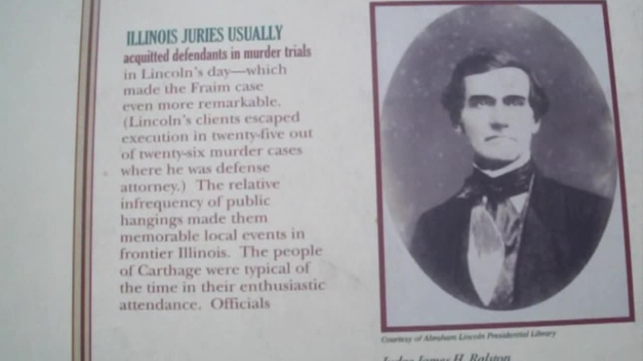 Lincoln's Failed Murder Case