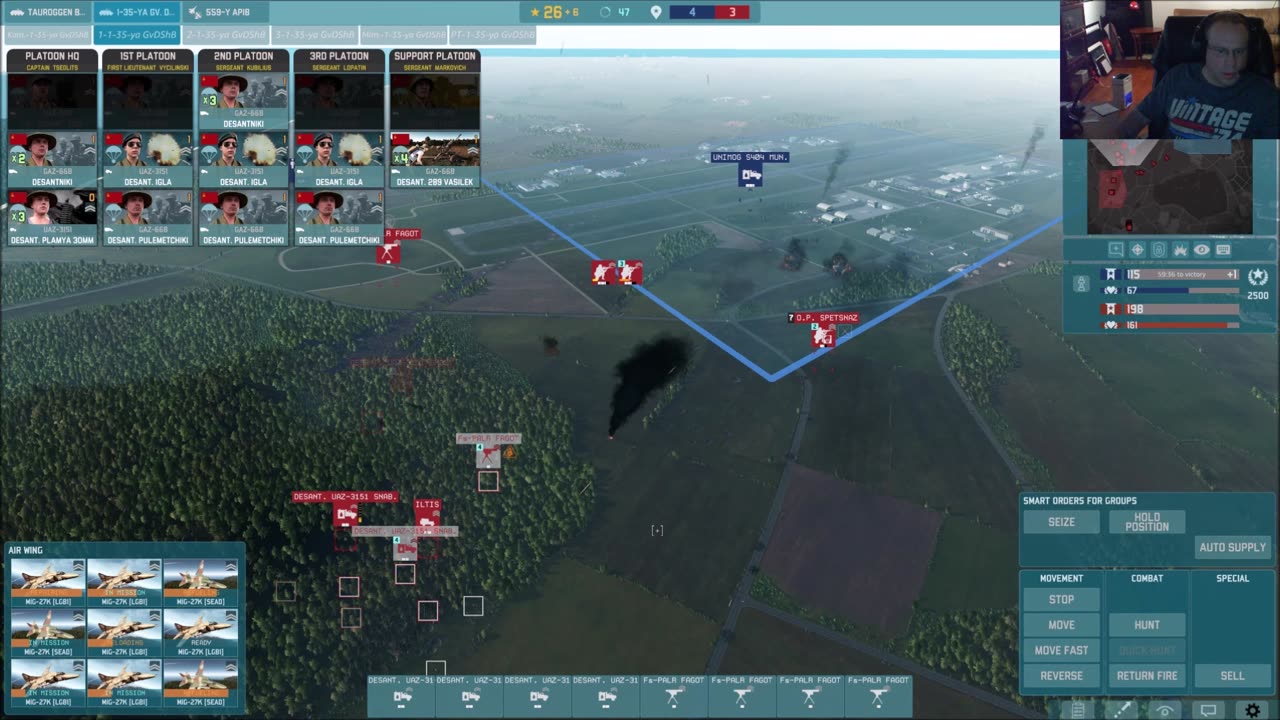 Warno Soviet Airborne Feint Campaign part 2: The Road to the West