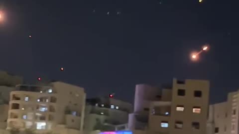 Israeli settlers watch in horror as Iranian missiles rain down on Israel