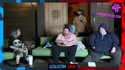 BOOGIE FACE TATTOO FREAKOUT ON LOLCOWLIVE BOOGIE2988