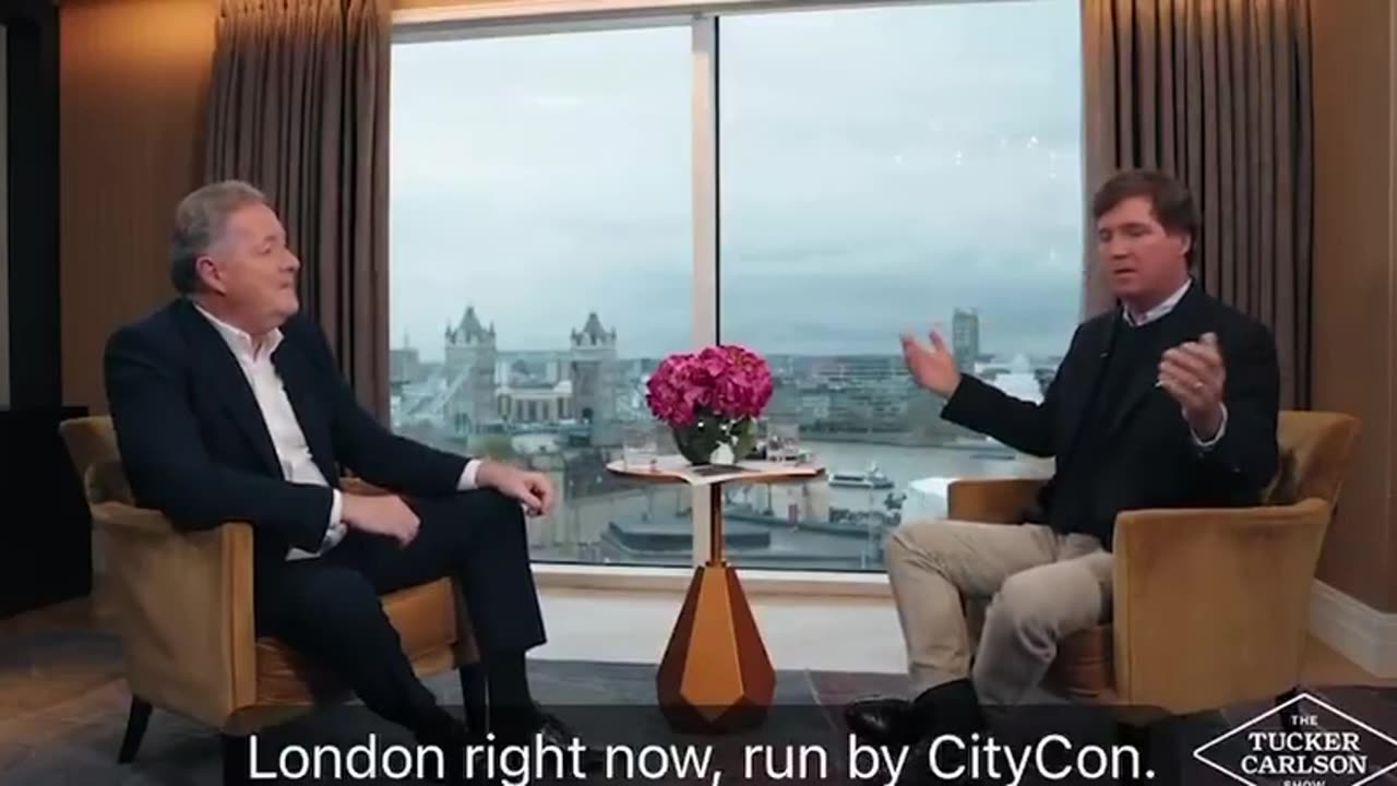 Tucker Carlson - What is the British Economy Here? What’s it Based on?