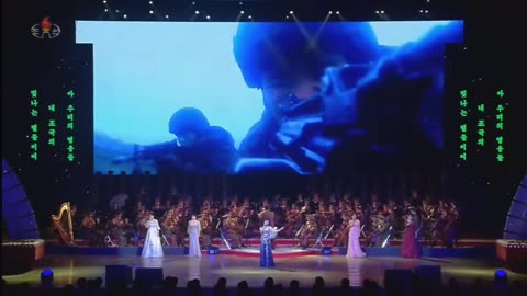 🎖️🇰🇵 Ukraine Russia War | North Korean Song Honors NK Soldiers at Kursk Event with Russian Of… | RCF