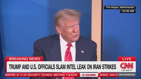 President Trump blasts the media over false reporting on Iran nuclear site damage
