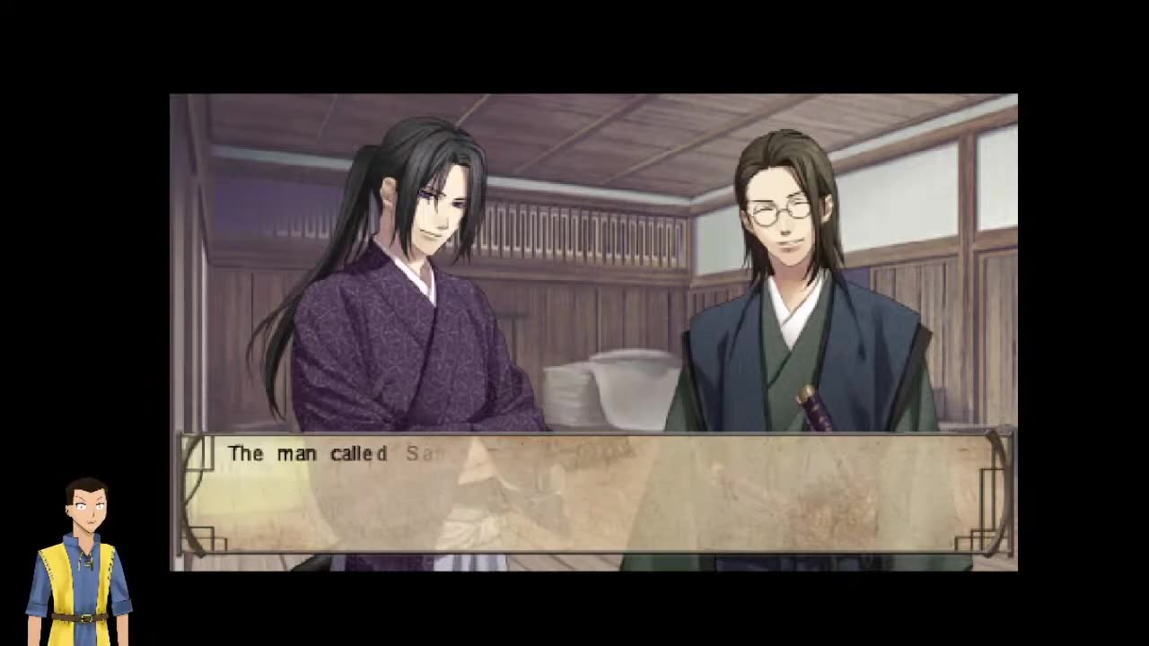 Hakuoki Demon of the Fleeting Blossom PSP (retroArch) day 1