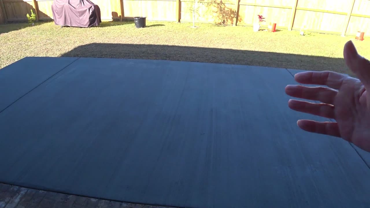 The Patio is Finished,..kind of?