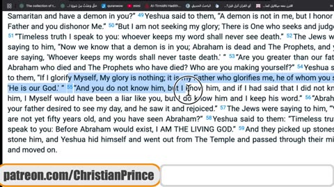 Christian prince Here you see how the muslim he trapt himself