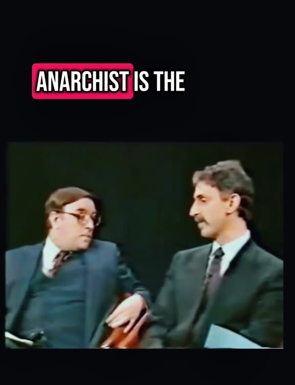 “I’m a Conservative” Frank Zappa