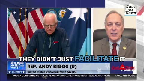 Rep. Andy Biggs says it’s “despicable” how whistleblowers in Minnesota are being threatened