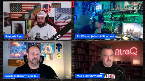 Joe Rambo w/ Stormy Patriot Joe, Abs1776, Mark 8traQ: Situation Update! - 7/3/25
